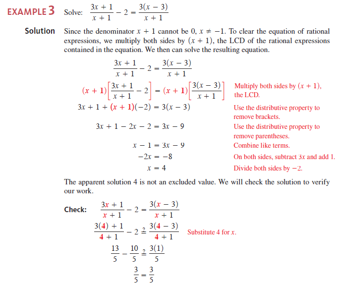 Solved: Solve each equation and check the solution. Identify an