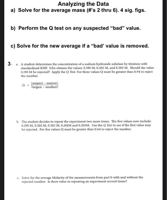 Solved Problem Set 1. A student performs an experiment to | Chegg.com