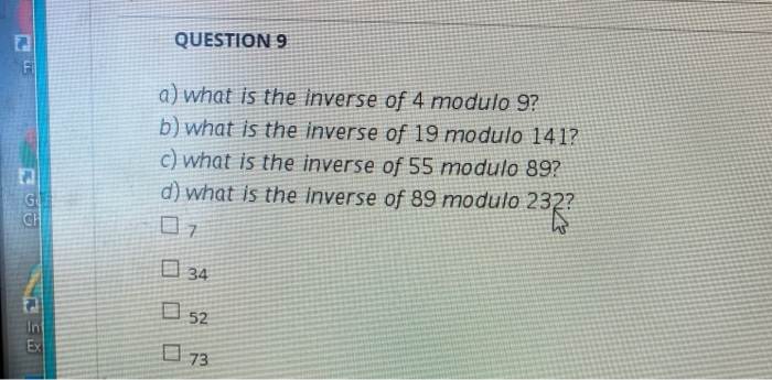 9 Modulo 4 - Modulo