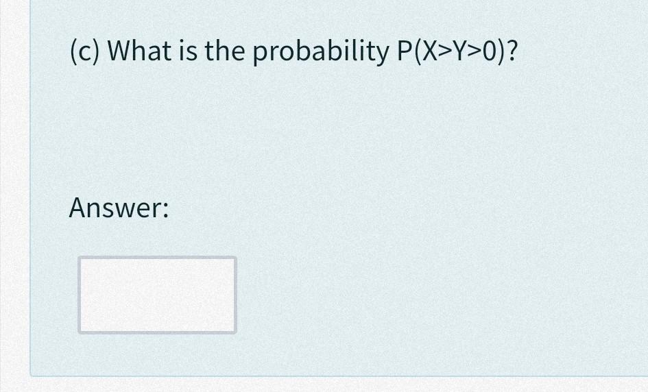 Solved Suppose That We Have 2 Random Variables X And Y With | Chegg.com