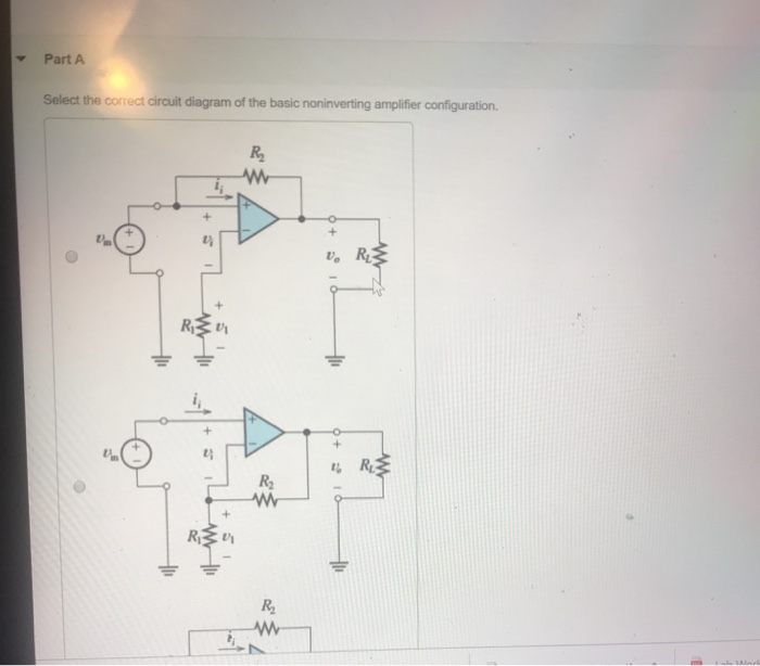 Solved Part A Select the correct circuit diagram of the | Chegg.com