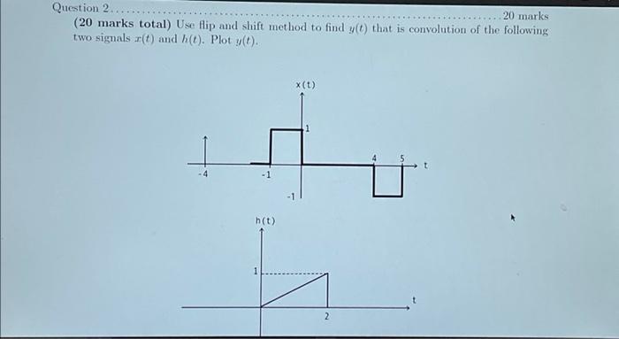 Solved Question 2.. . 20 marks (20 marks total) Use flip and | Chegg.com