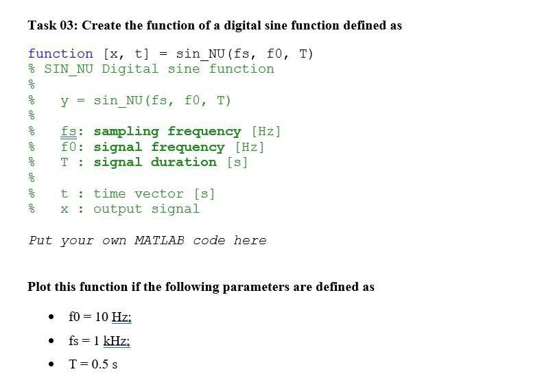 Solved *** [IMPORTANT] Please solve using MATLAB, do not | Chegg.com