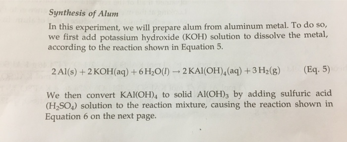 Solved 3. A student following the Procedure in this | Chegg.com