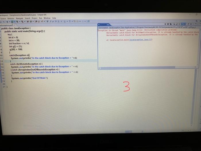 Solved please , I need your help in java here is 3 output, i | Chegg.com