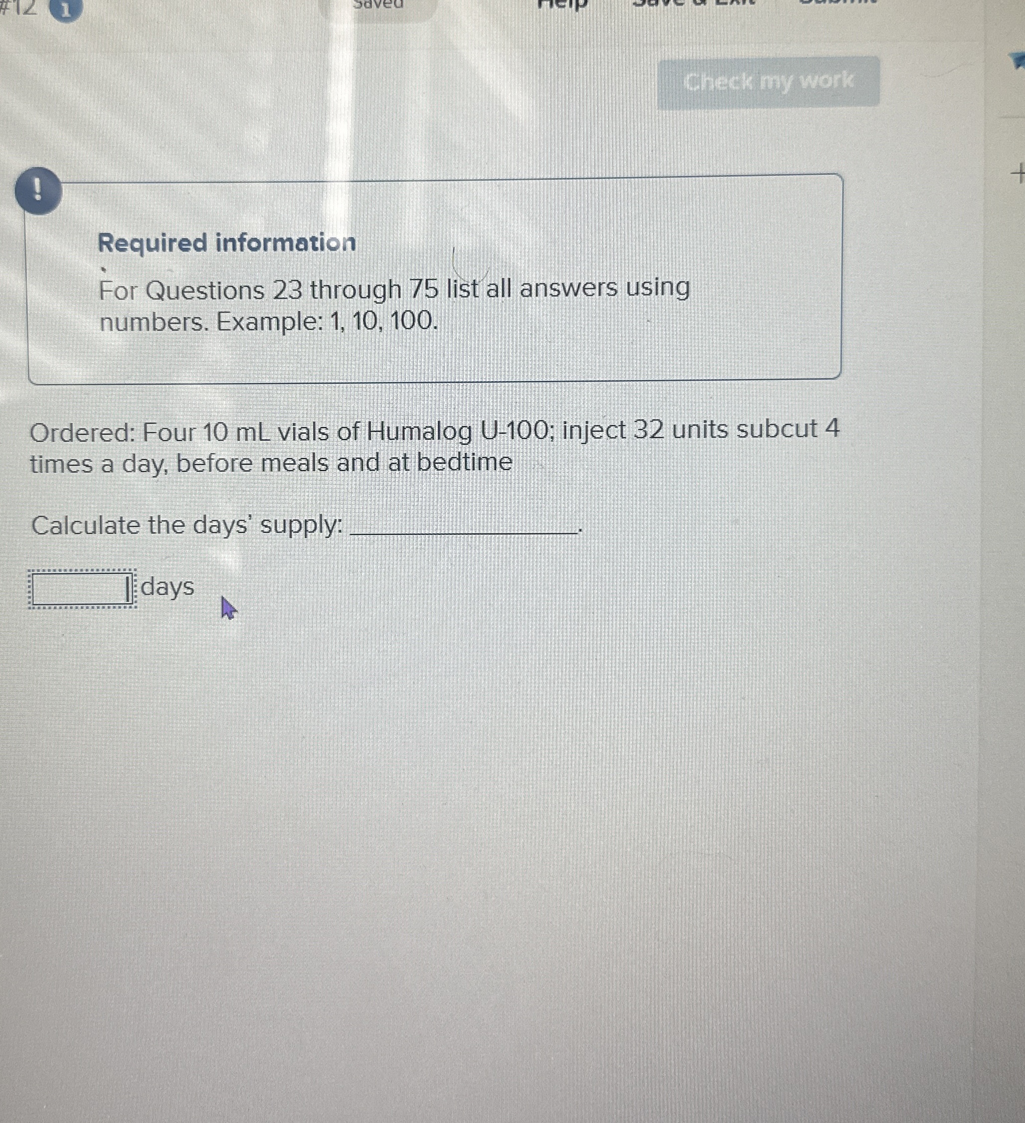 Solved Required informationFor Questions 23 ﻿through 75 | Chegg.com
