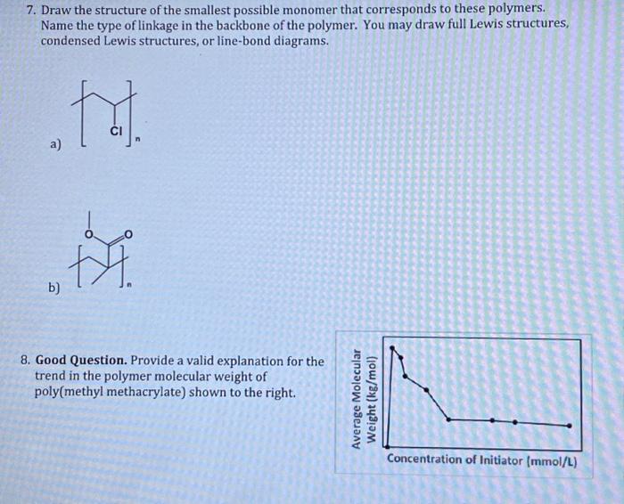 Solved Please solve all. thank you so much! 2. The molecules | Chegg.com