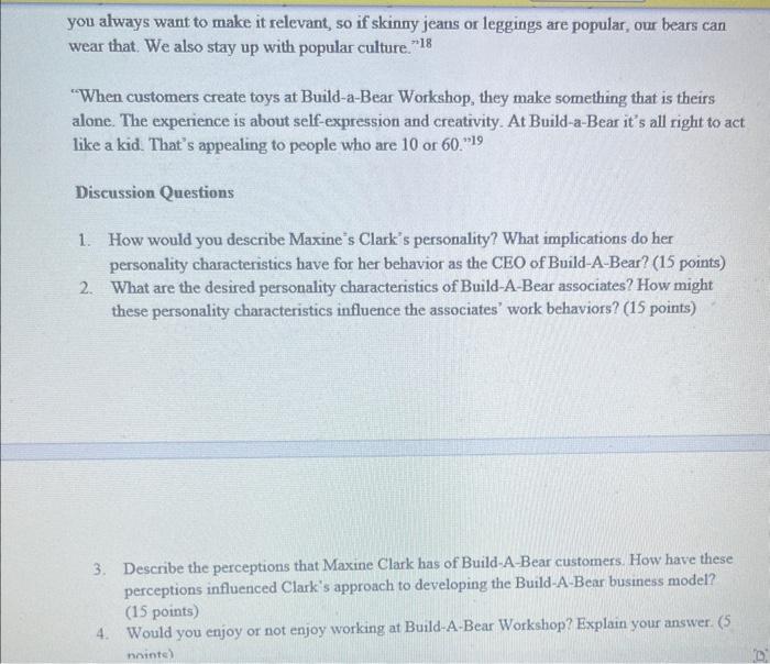 Solved Need someone to answer these 4 questions in well put | Chegg.com