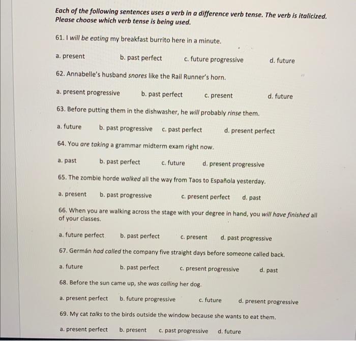 In each group of sentences below, only one of them | Chegg.com