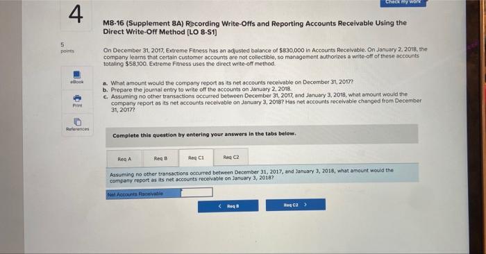 Solved Chapter 8 - Assignment 1 be Help Save & Exit Submit | Chegg.com