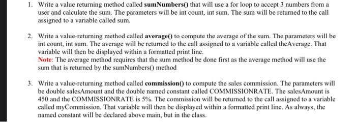 Solved 1. Write a void method called concatString0 that will | Chegg.com