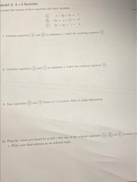 Solved I don't know what to do with the third variable? this | Chegg.com