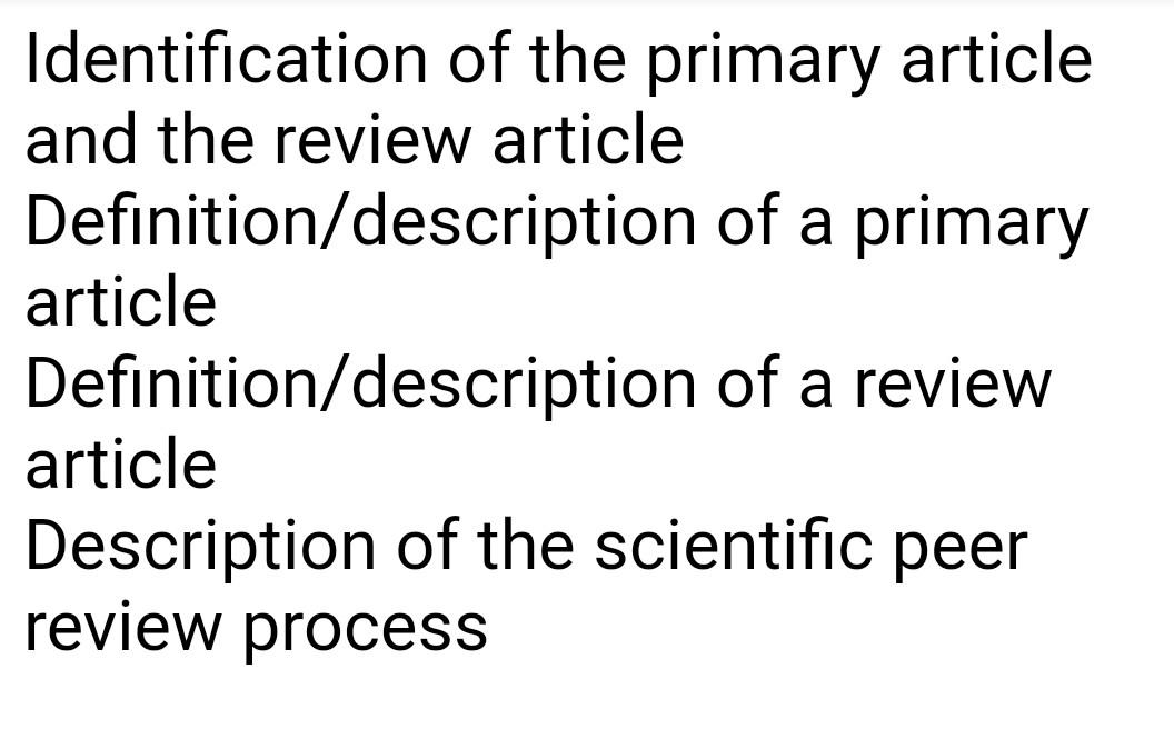 WHAT IS A PRIMARY JOURNAL ARTICLE visual data 5