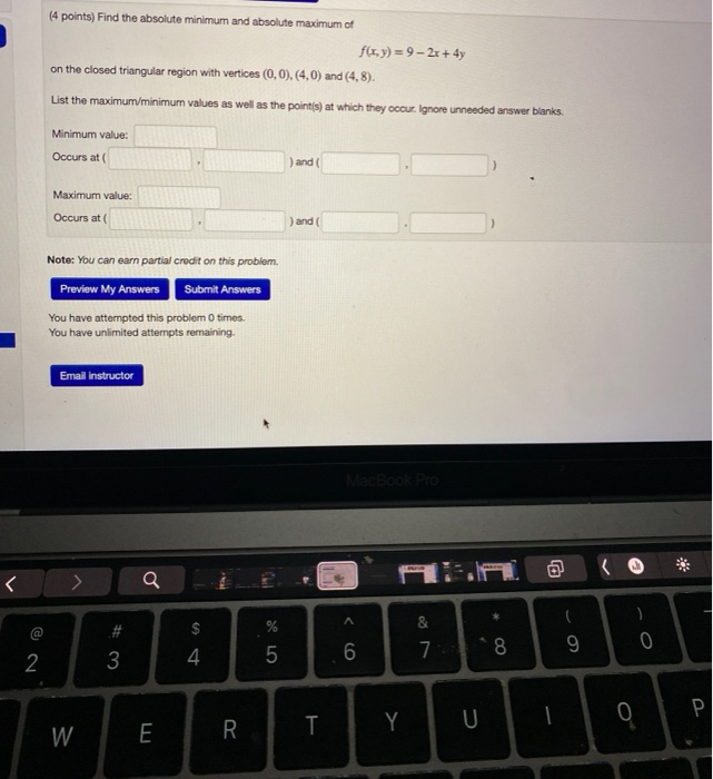Solved Next Problem (5 points) The surface area of a | Chegg.com