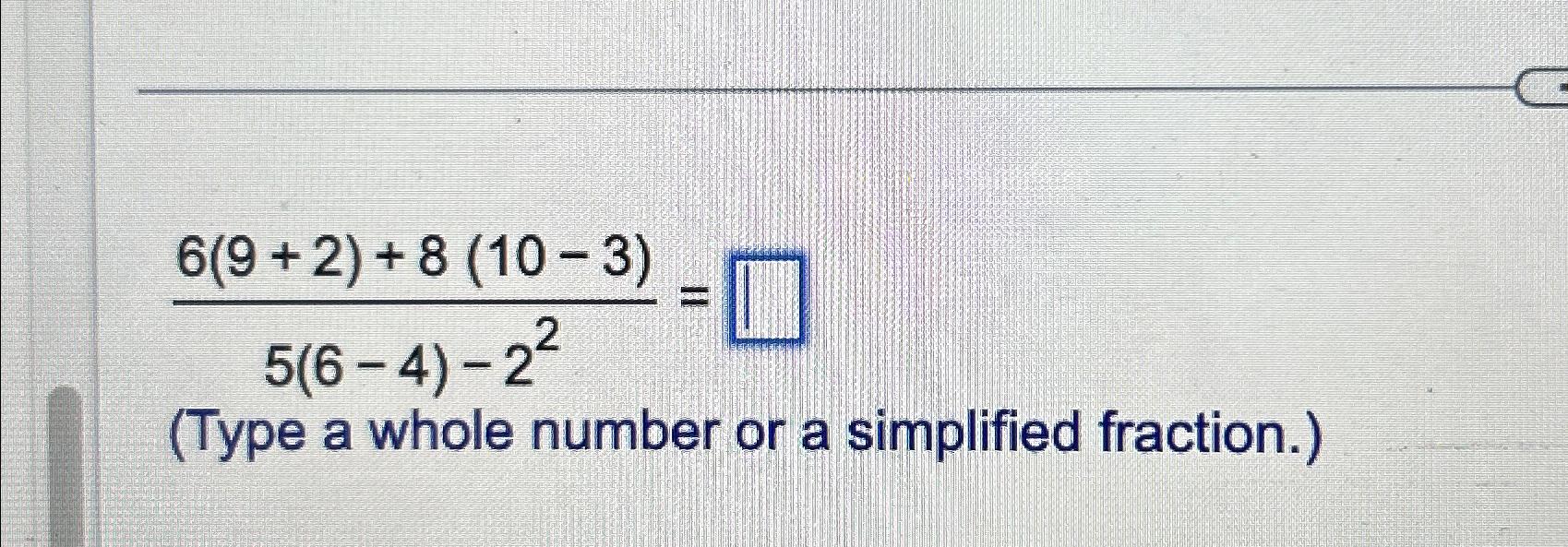 5 6 2 3 4 9 answer in fraction