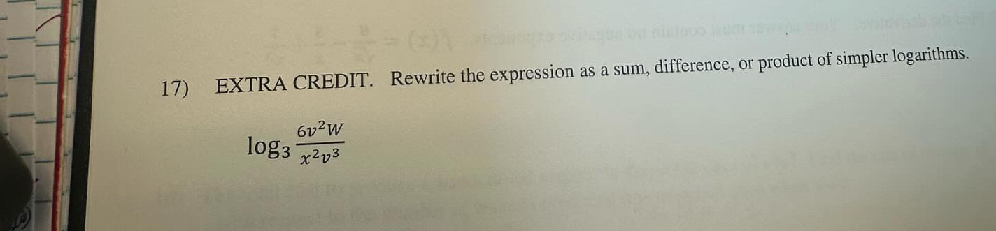 Solved EXTRA CREDIT. Rewrite the expression as a sum, | Chegg.com