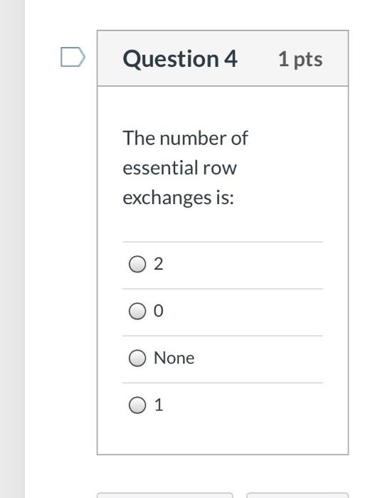 Solved D Question 1 2 pts Use the following set of equations | Chegg.com