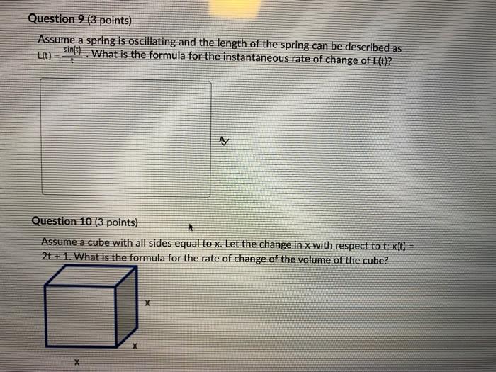 Solved I need help with these calculus questions urgently | Chegg.com