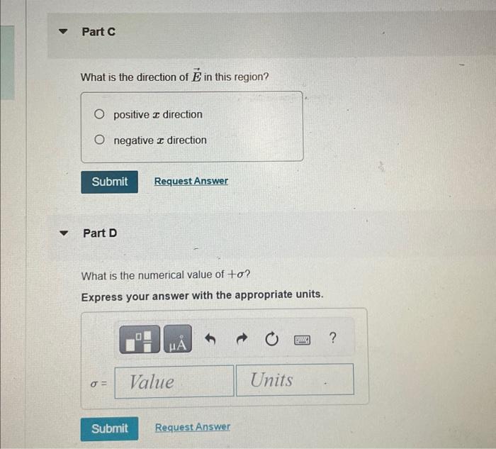 Solved In a rectangular coordinate system, an infinite sheet | Chegg.com