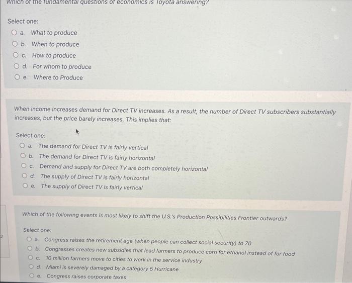 Solved Which one of these topics is most likely to appear in | Chegg.com