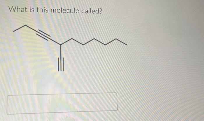 Solved What is this molecule called? | Chegg.com