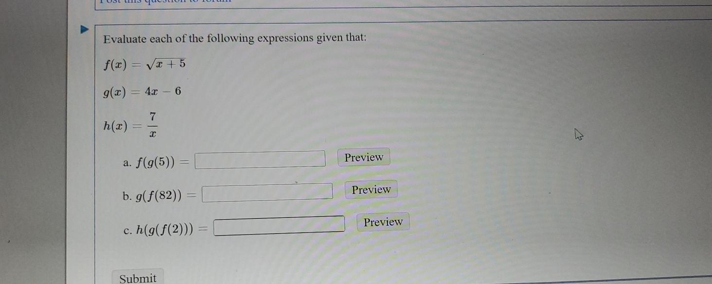 Solved Evaluate Each Of The Following Expressions Given | Chegg.com