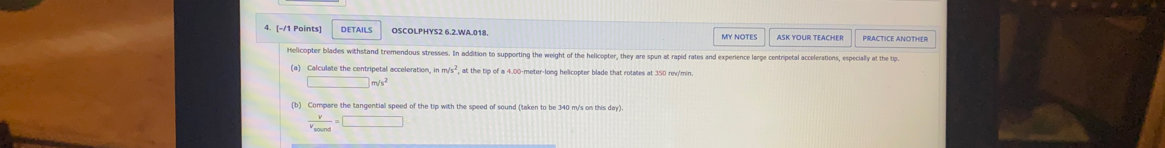 Solved Helicopter blades withstand tremendous stresses. In