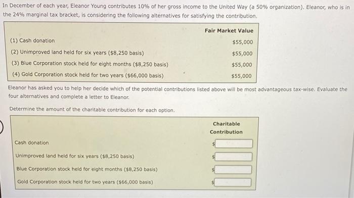 solved-in-december-of-each-year-eleanor-young-contributes-chegg