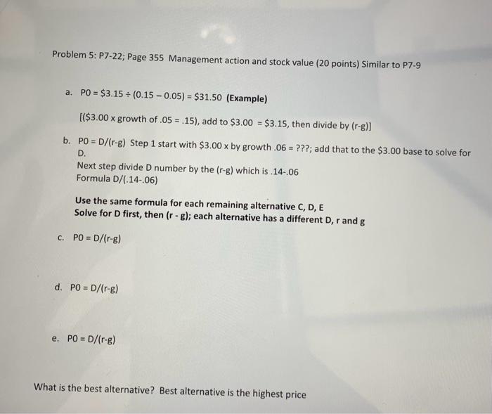 Solved A N=5,I=10%,FV=$30,000 B N=20,I=10%,FV=$3,000 Solve | Chegg.com