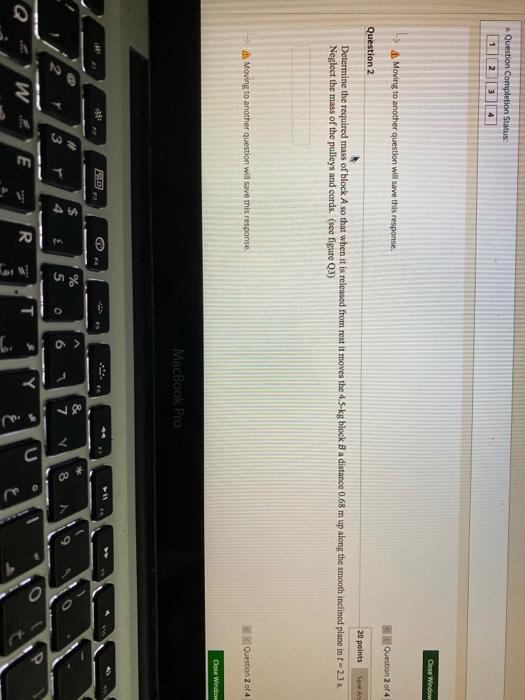 Solved Question Completion Status: 1 2 3 4 Close Window | Chegg.com