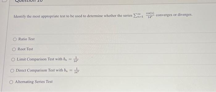 Solved Identify the most appropriate test to be used to | Chegg.com