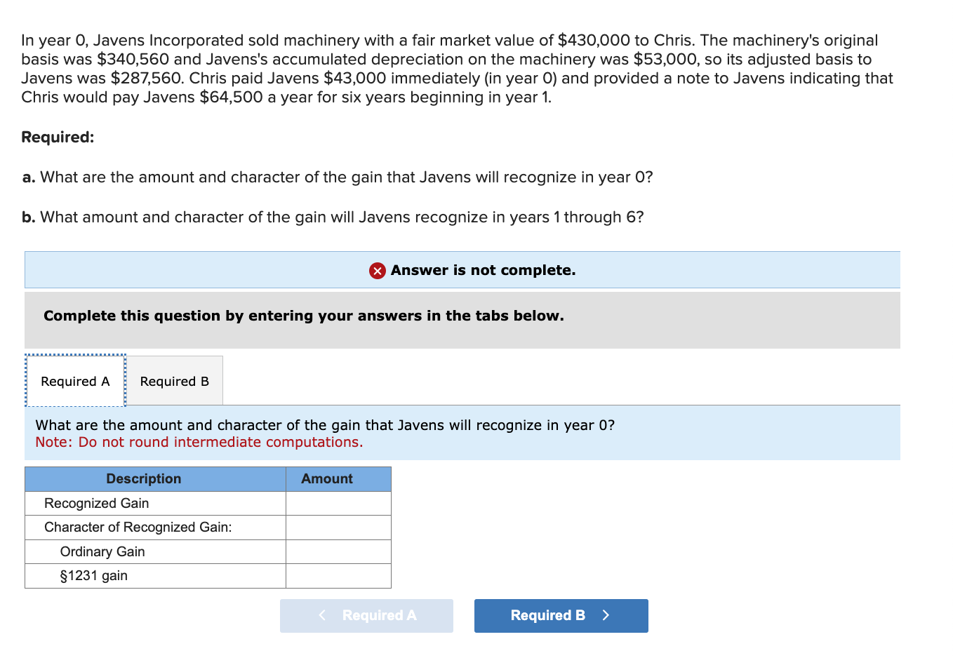 Solved In Year 0 Javens Incorporated Sold Machinery With A Chegg solved-in-year-0-javens-incorporated-sold-machinery-with-a-chegg