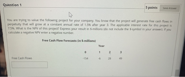 Solved Question 1 5 points Save Answer You are trying to | Chegg.com