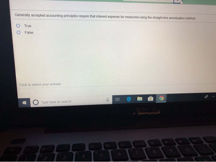 Solved Generally Accepted Accounting Principles Require That Chegg