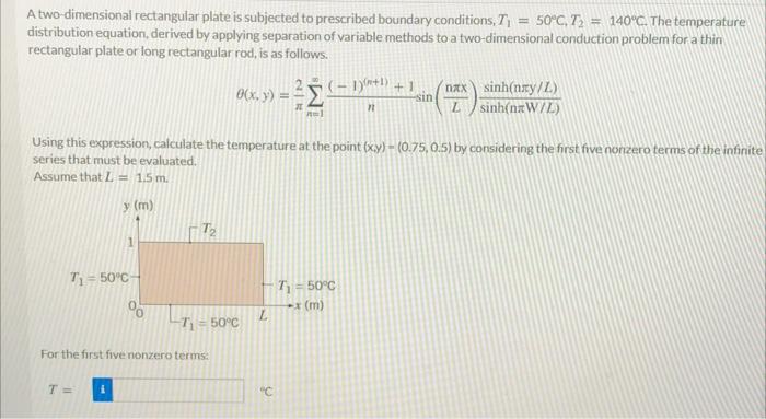 Solved A two-dimensional rectangular plate is subjected to | Chegg.com