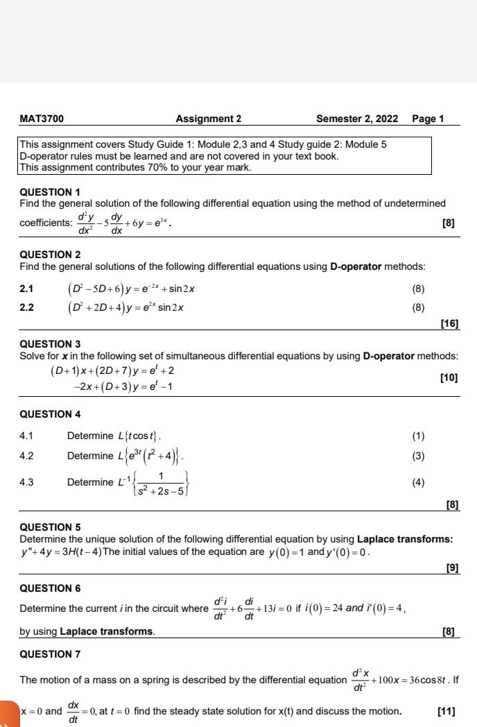 Solved This assignment covers Study Guide 1: Module 2,3 and | Chegg.com