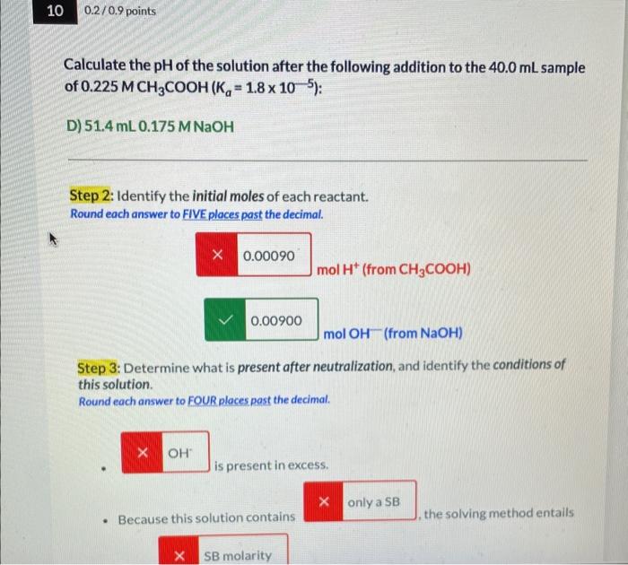 solved-calculate-the-ph-of-the-solution-after-the-following-chegg