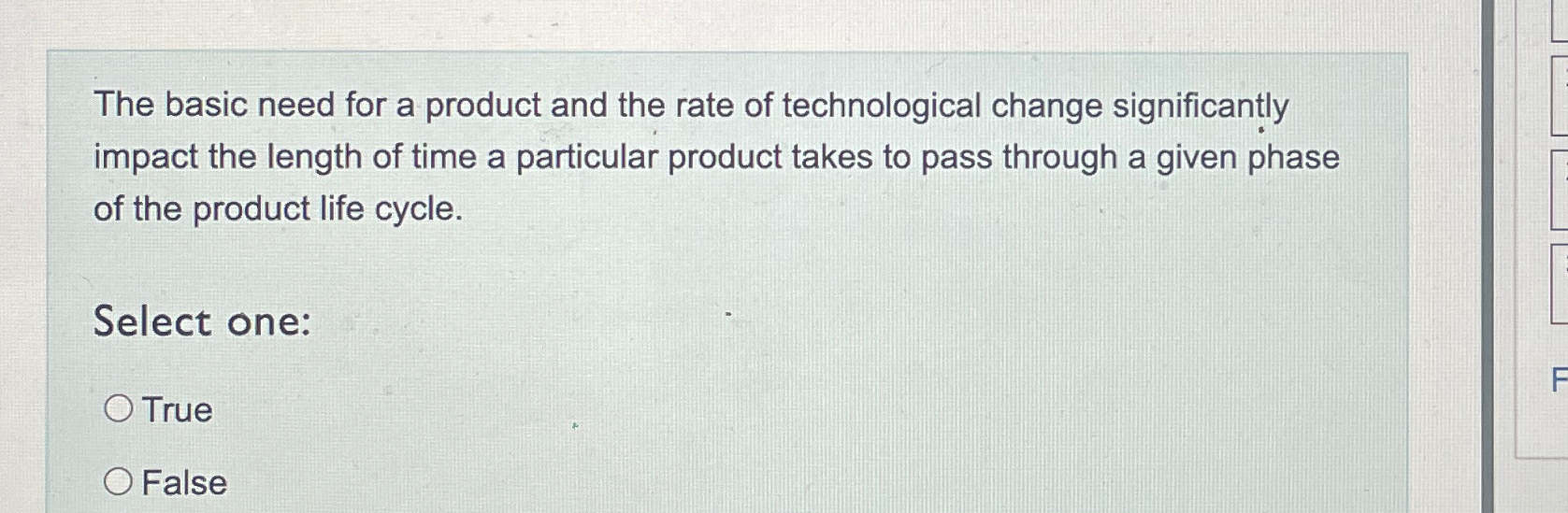 Solved The basic need for a product and the rate of | Chegg.com