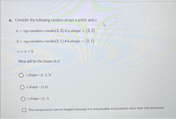 Shape Arrays