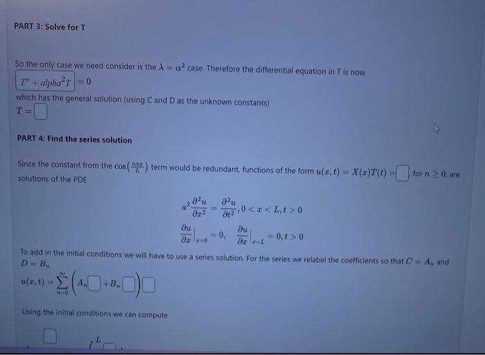 Solved For The General Solution Of The Differential Equation | Chegg.com