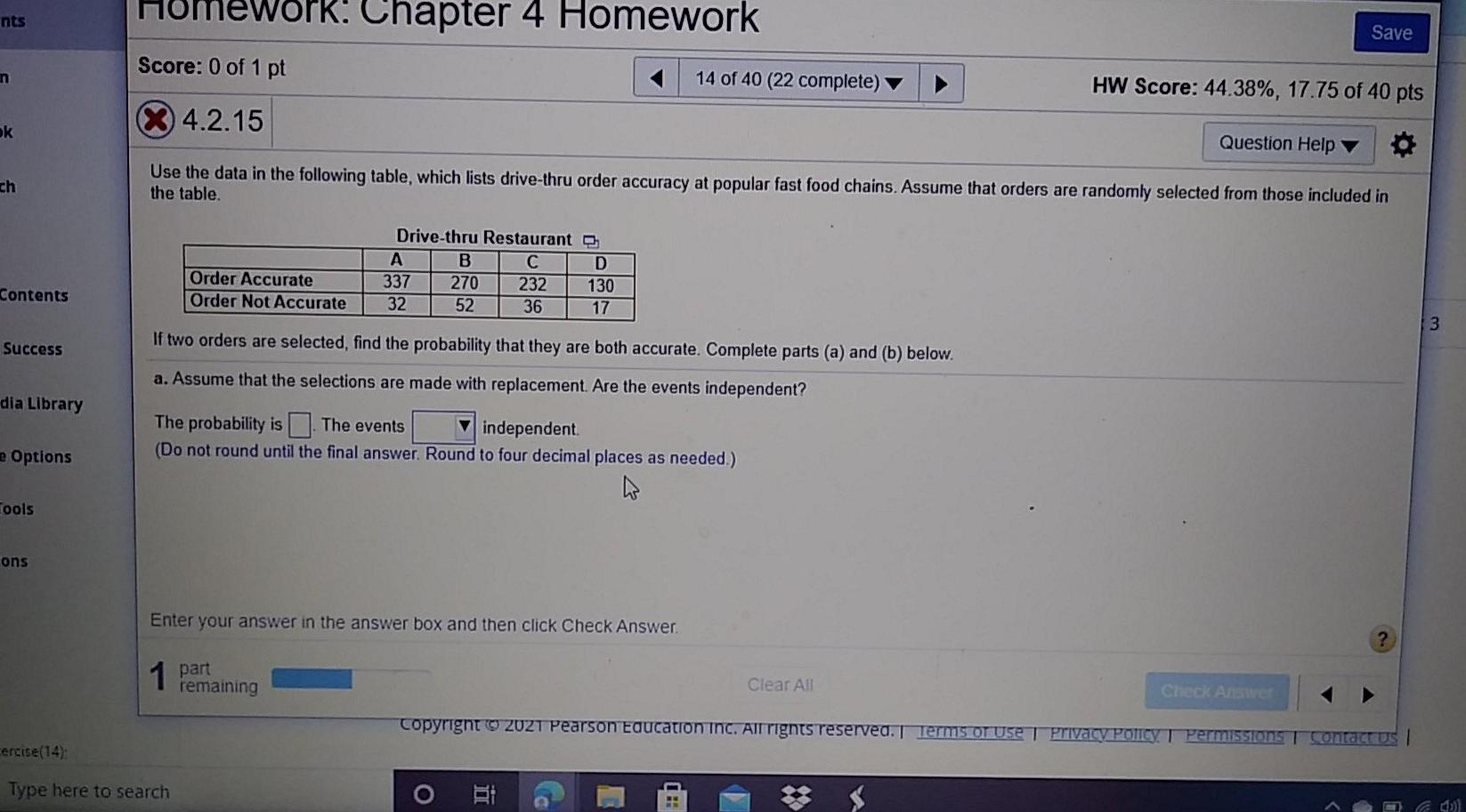 Solved nts Chapter 4 Homework Save Score: 0 of 1 pt n 14 of | Chegg.com