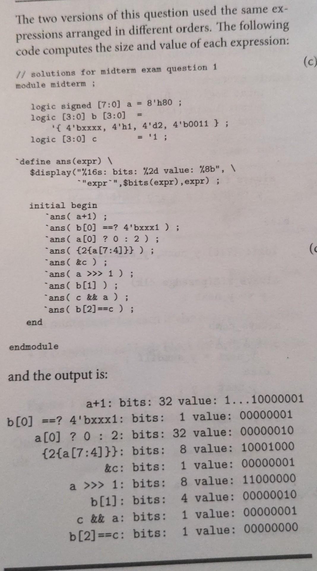Solved The two versions of this question used the same ex- | Chegg.com