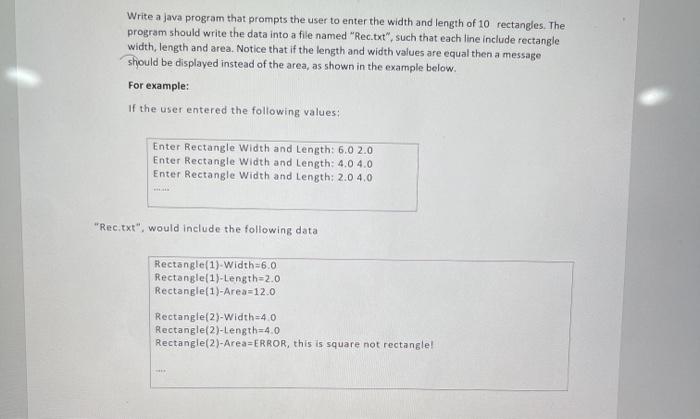 Solved Write a java program that prompts the user to enter | Chegg.com