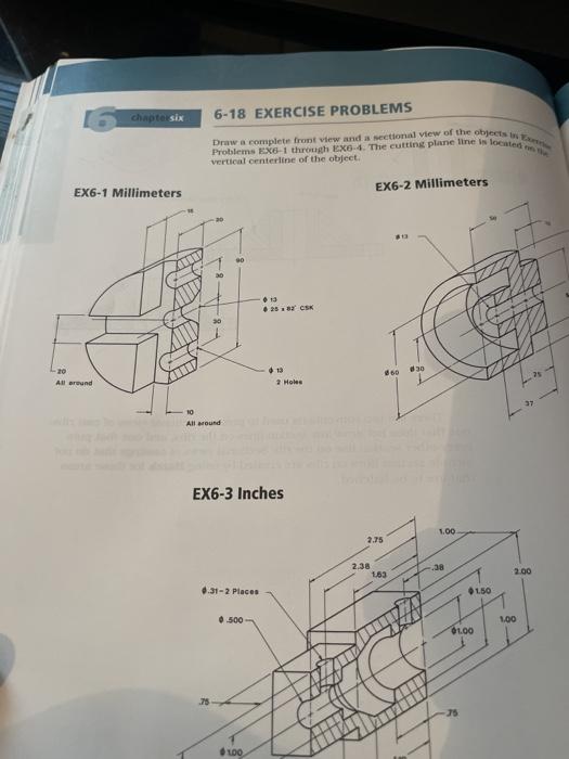 Solved Chapte Six 6 18 Exercise Problems Draw A Complete Chegg Com