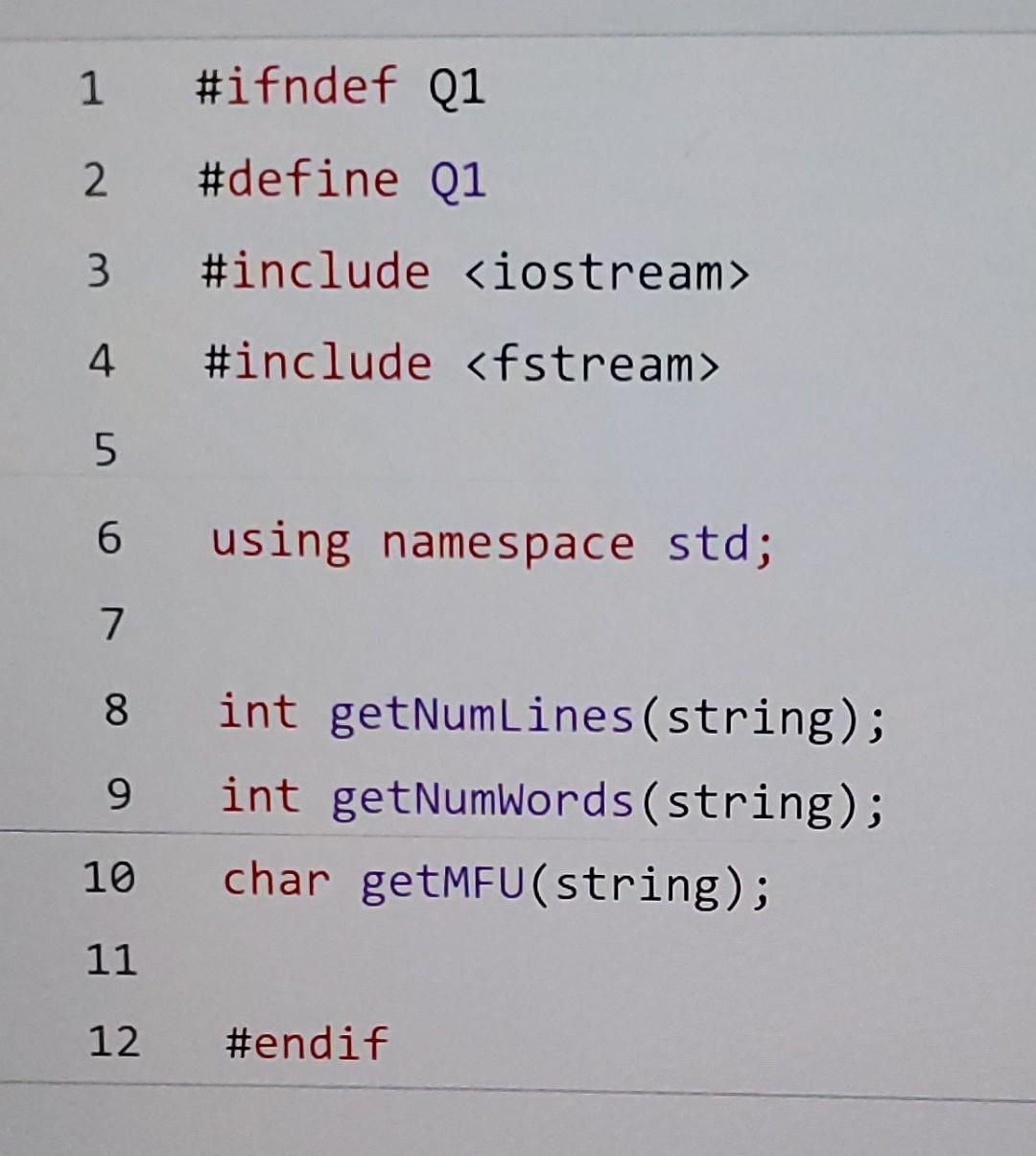 Solved Make a program that counts the number of lines and | Chegg.com