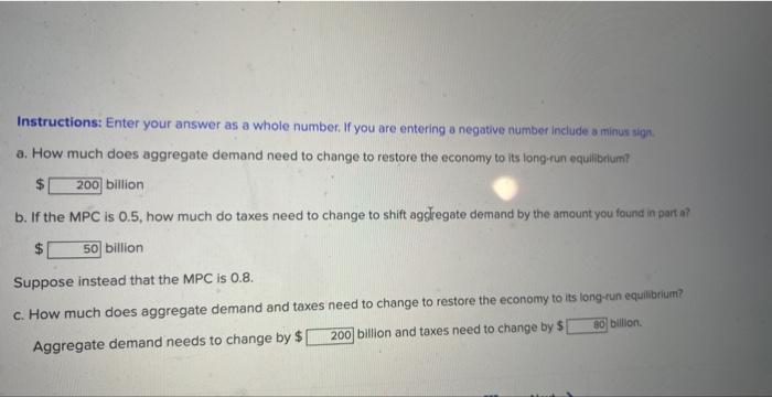 Solved The graph below depicts an economy where a decline in | Chegg.com
