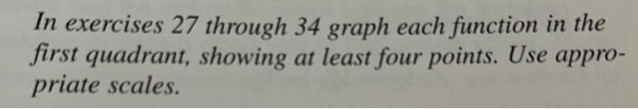 Solved P=0.5 V2In exercises 27 through 34 graph each | Chegg.com