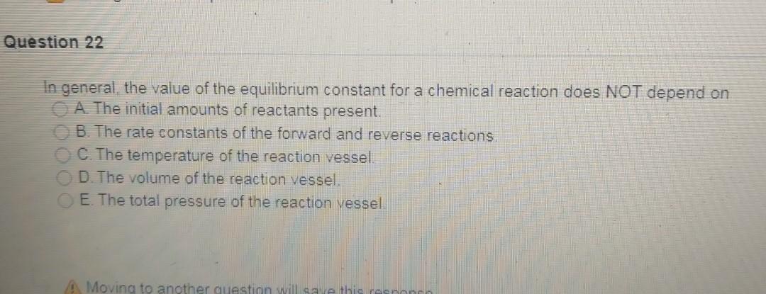 Solved Question 21 Which of the following shows a decrease | Chegg.com
