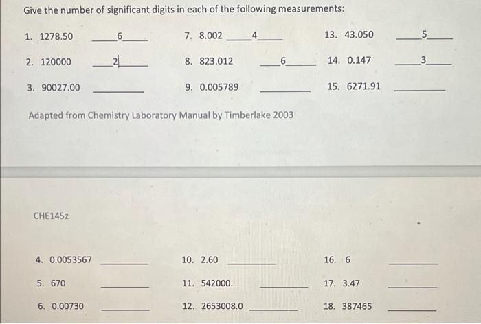 How Do You Know The Correct Number Of Significant Digits