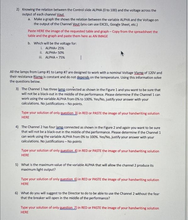 Solved Part C You are the light technician of the | Chegg.com
